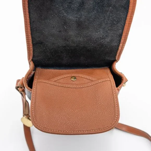 Dooney & Bourke crossbody black and brown leather purse - Picture 12 of 13